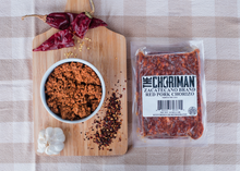 Load image into Gallery viewer, The Chori-Man®  Zacatecano Brand Red Pork Chorizo - ground pork chorizo