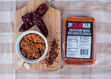 Load image into Gallery viewer, The Chori-Man® Zacatecano Brand Red Chicken Chorizo - ground chicken chorizo